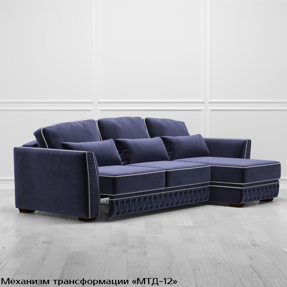 Диван Nobile (с механизмом) DNo-TR-180-K03-Ka-B18
