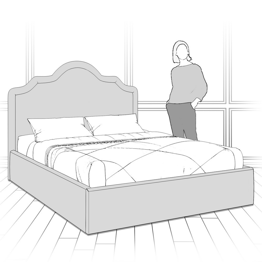 Кровать с подъемным механизмом K05-1600-B05