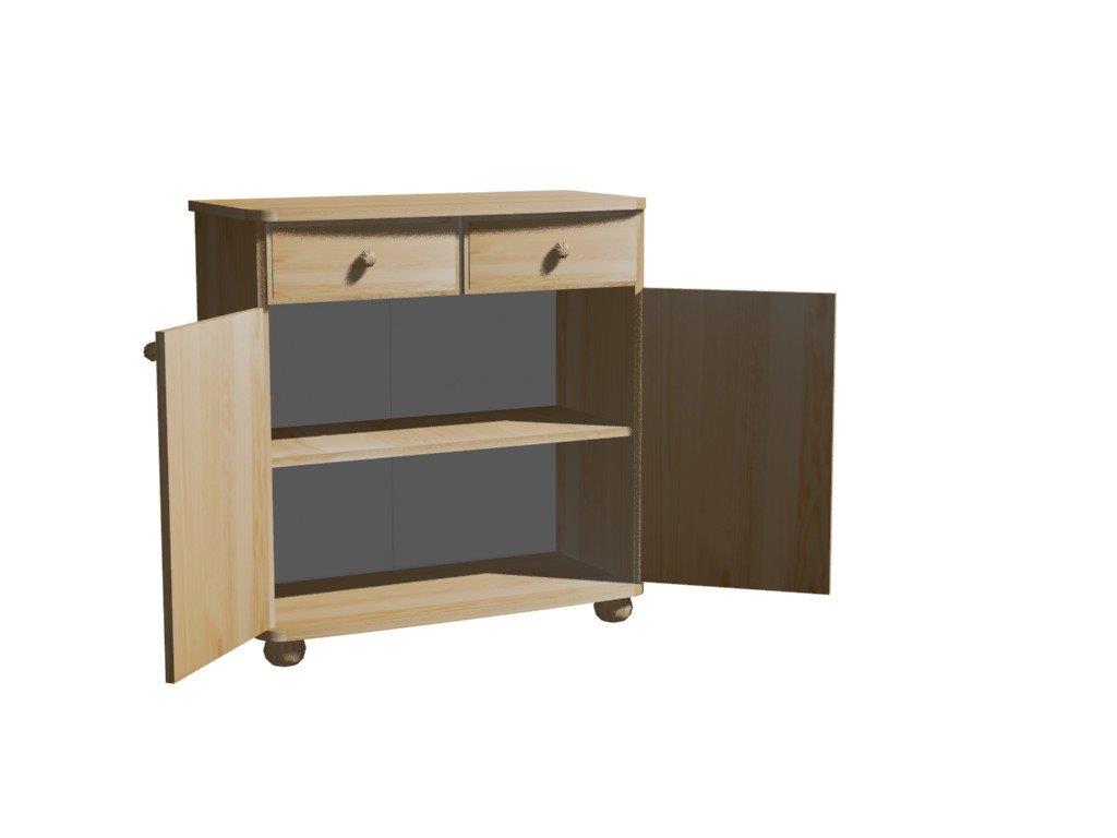 С полками и ящиками комод Норд 100 (низ буфета Норд 100)