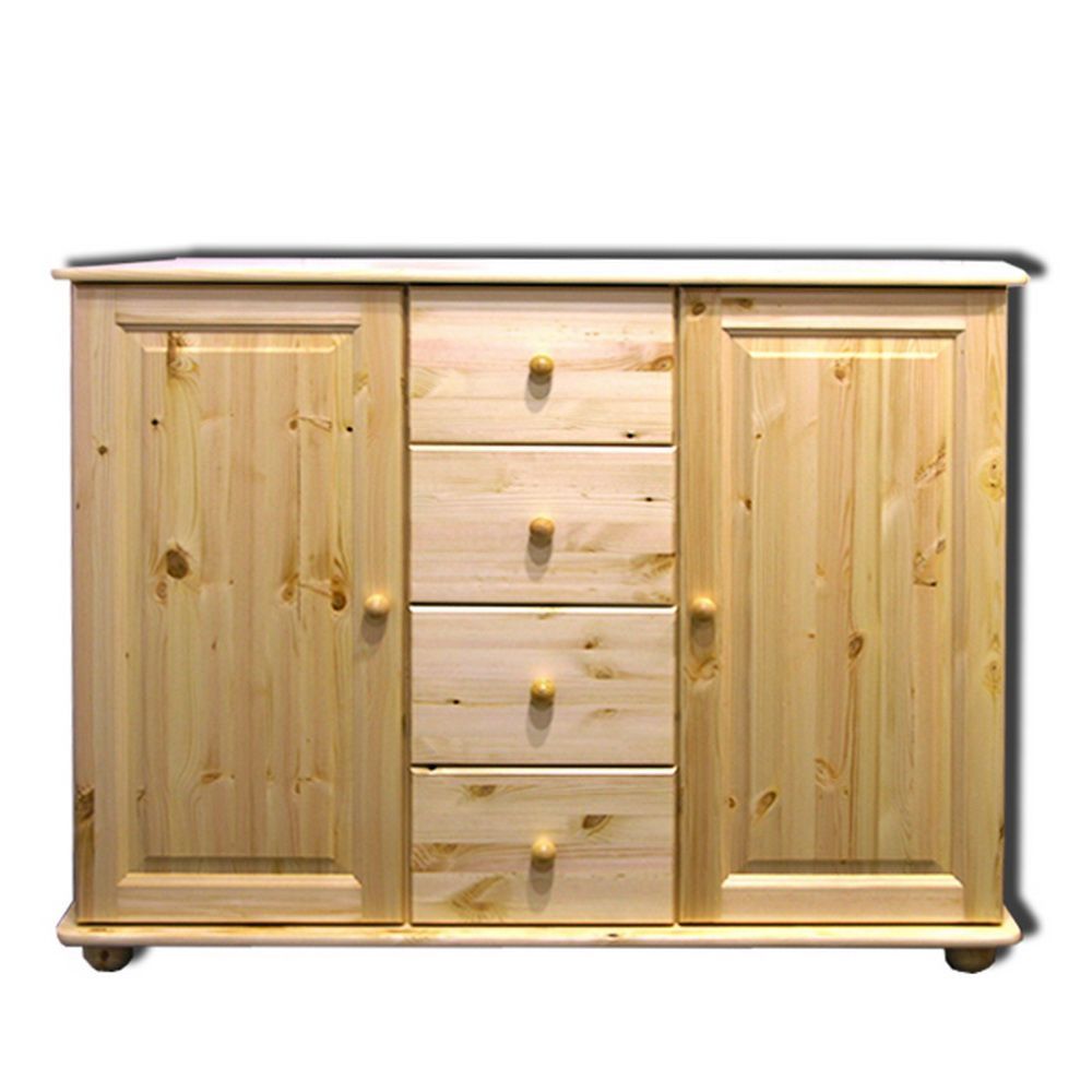 Комод с 4 ящиками из сосны Вокко 61-24