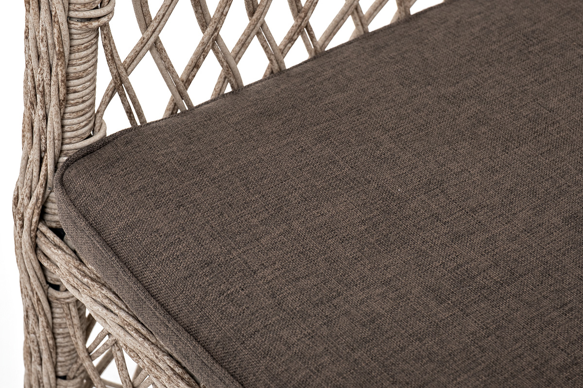 "Эспреззо–80 L" обеденная группа плетеная, цвет бежевый