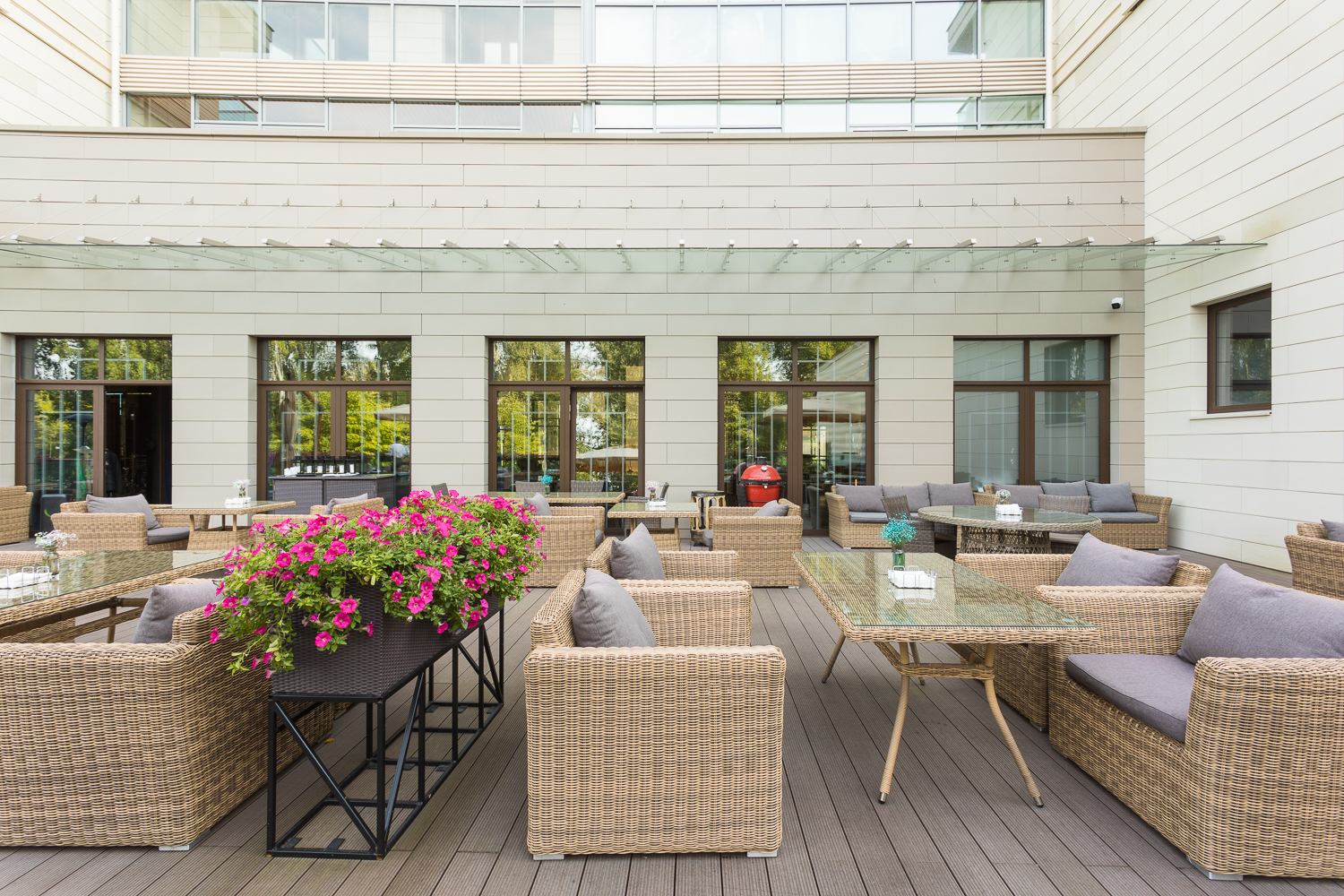 "Капуто" кресло из искусственного ротанга, цвет соломенный