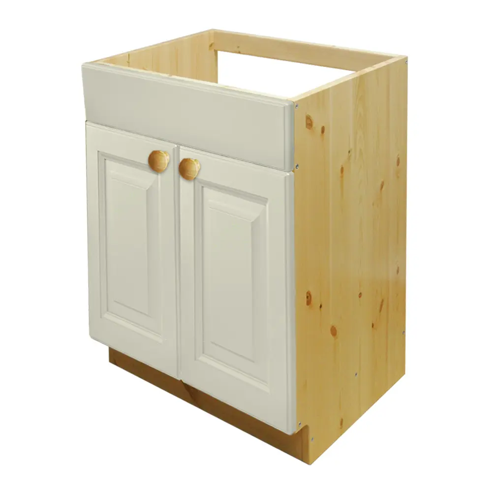 Тумба 2 дверки Весури под мойку арт. 360 слоновая кость