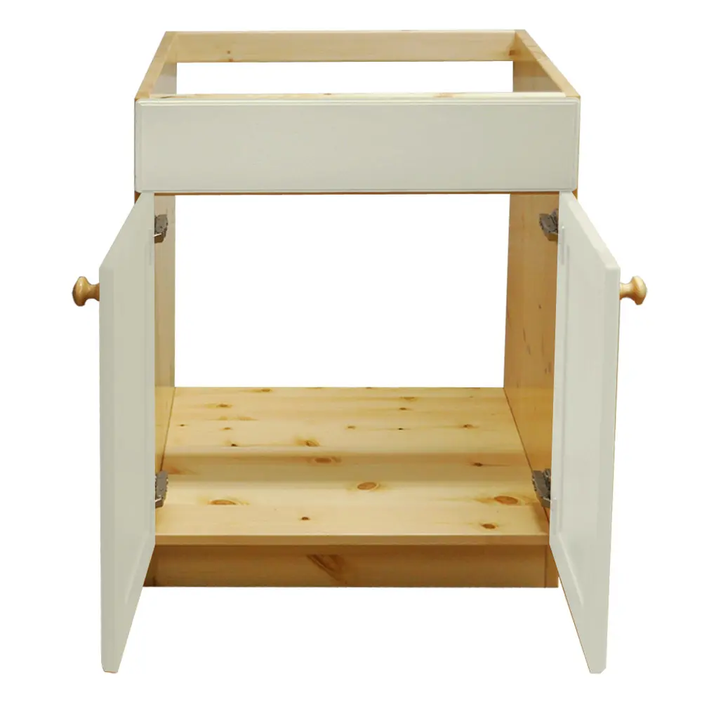 Тумба 2 дверки Весури под мойку арт. 360 слоновая кость