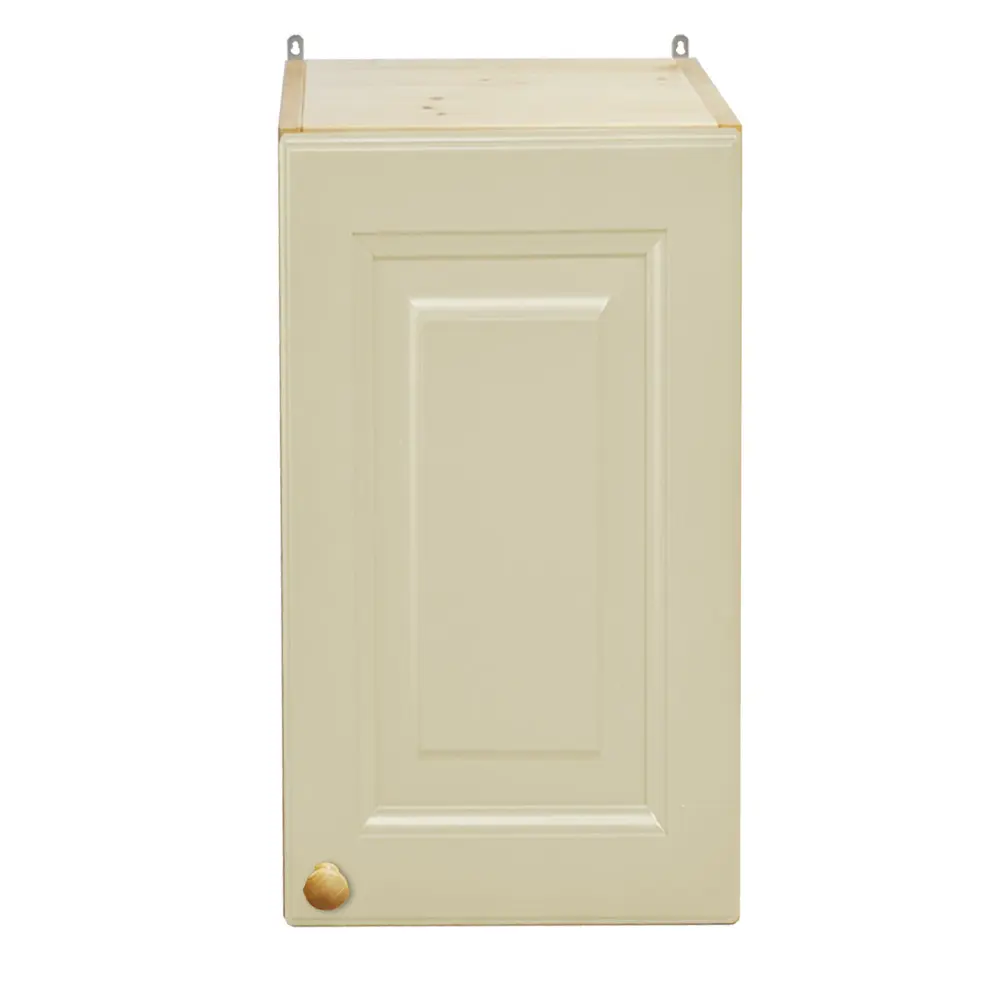 Шкаф настенный из массива Весури арт. 240 слоновая кость