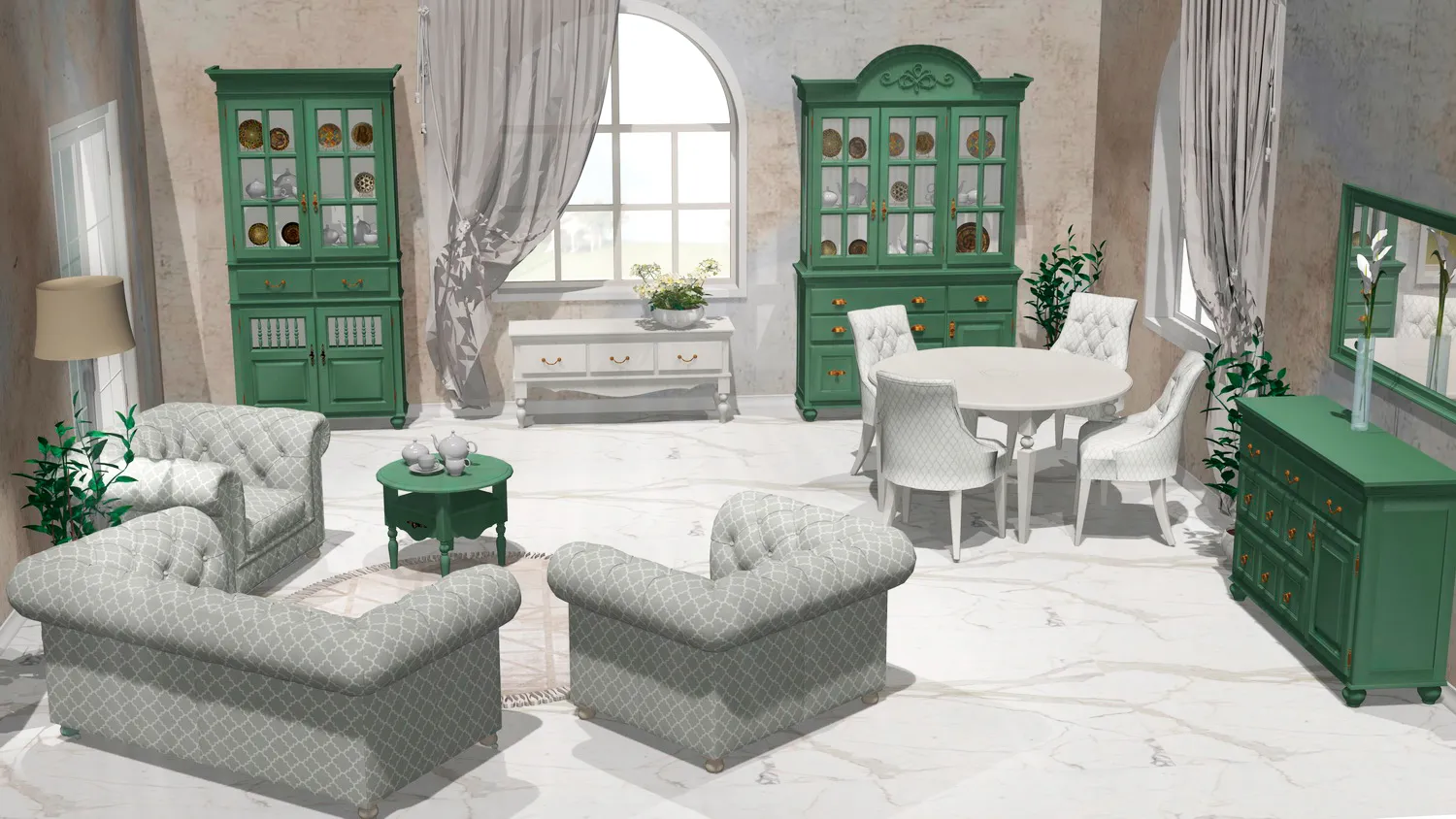 Гостиная Бьерт