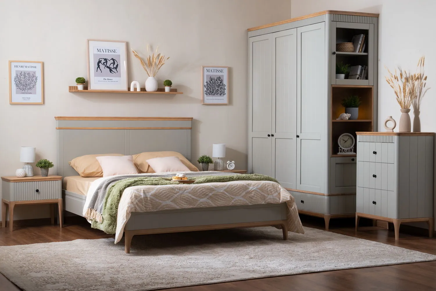 Кровать массив сосны Грета №10 1600х2000