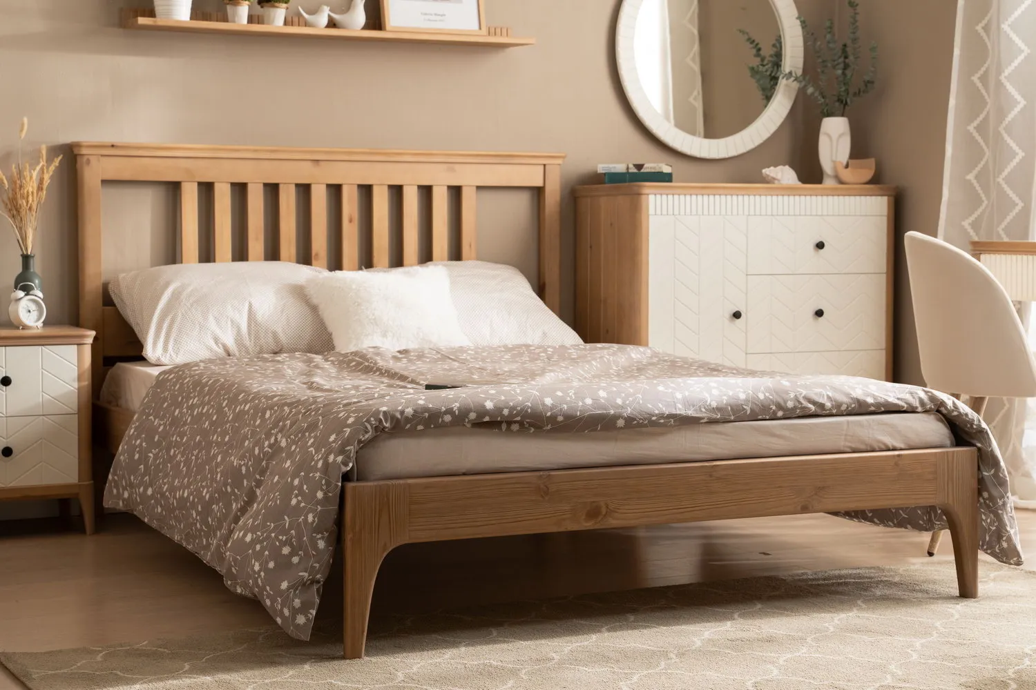   Кровать массив сосны Грета №22 900х2000  