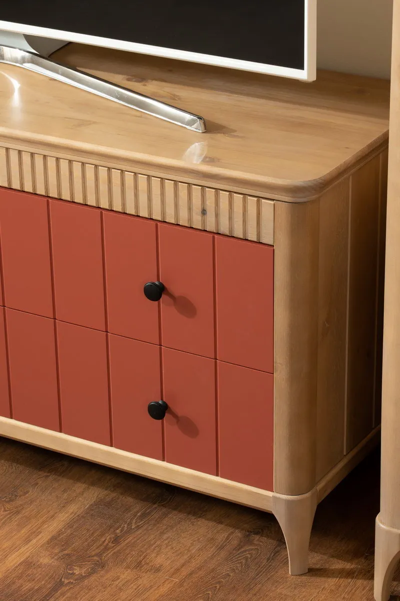   Тумба ТВ массив сосны Грета №4-140  