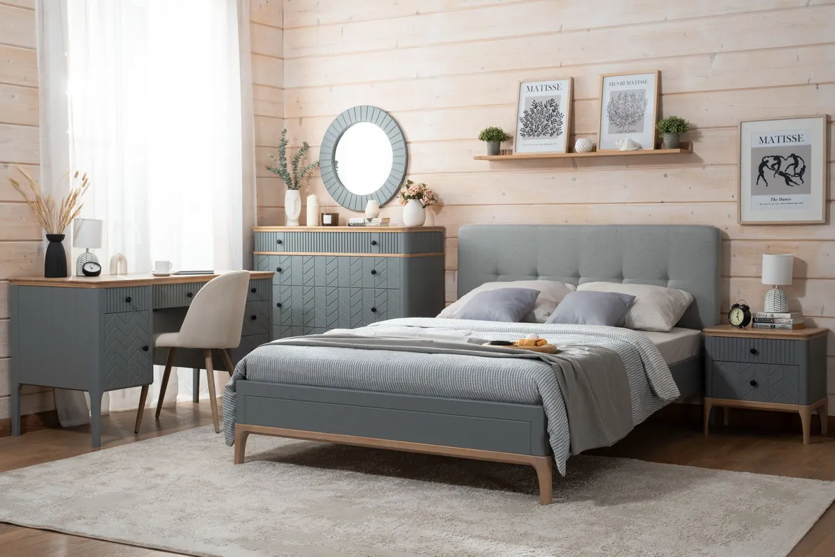 Стол письменный массив сосны Грета №4