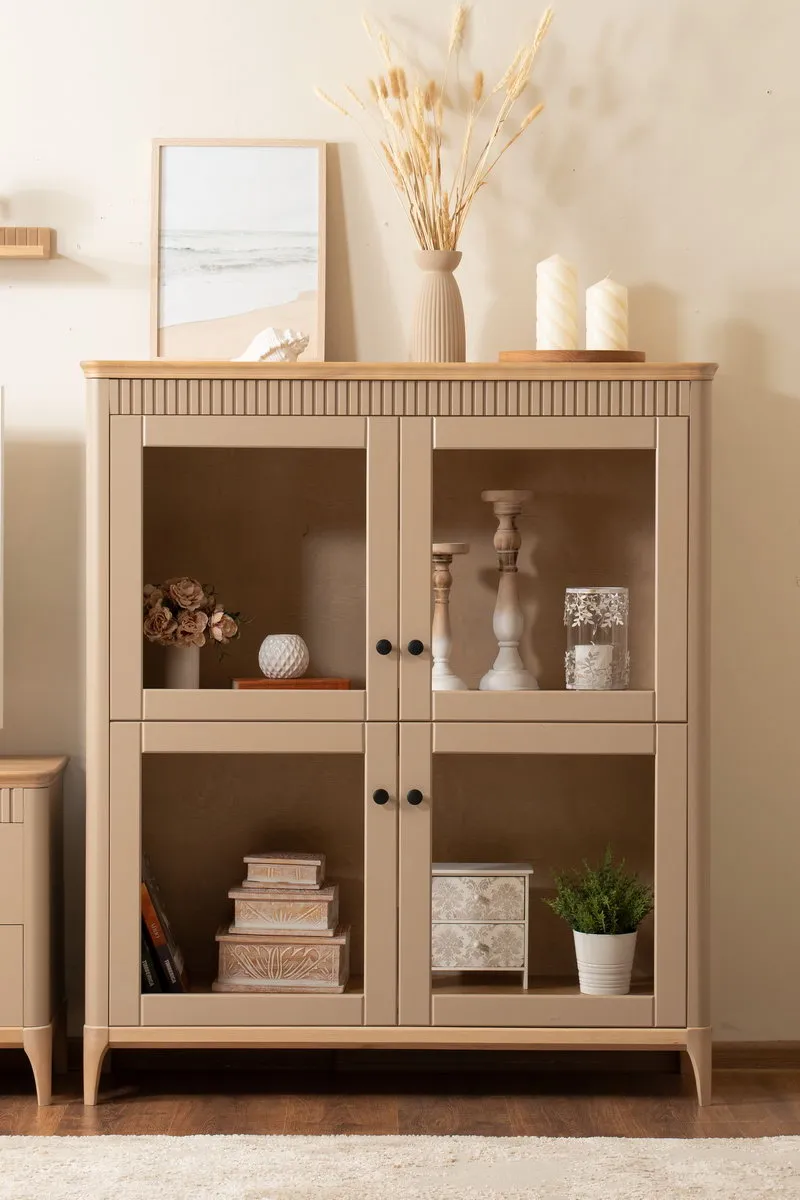   Сервант светлый Грета №3-140  