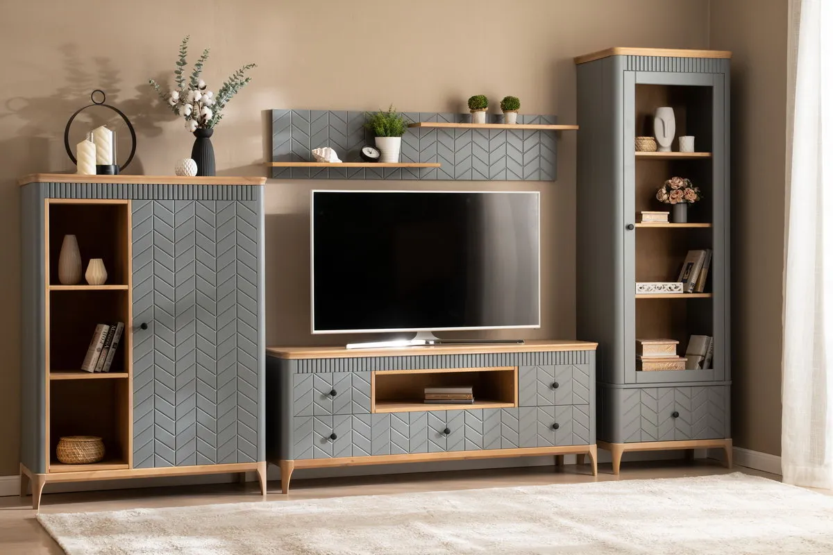 Шкаф книжный Грета №4-140