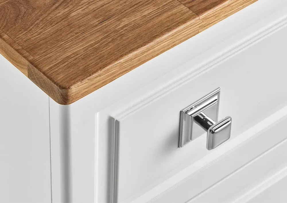 Тумба с 2 ящиками Каталина 80 White OLD